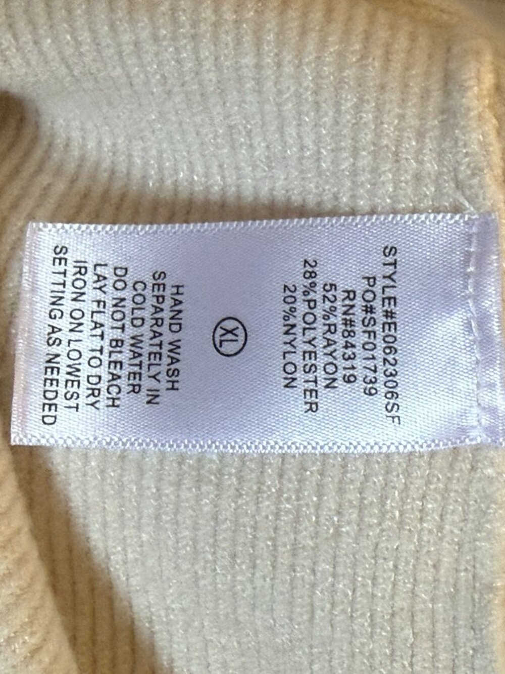 Dulce Fitted Rib Sweater - Picture 4 of 7